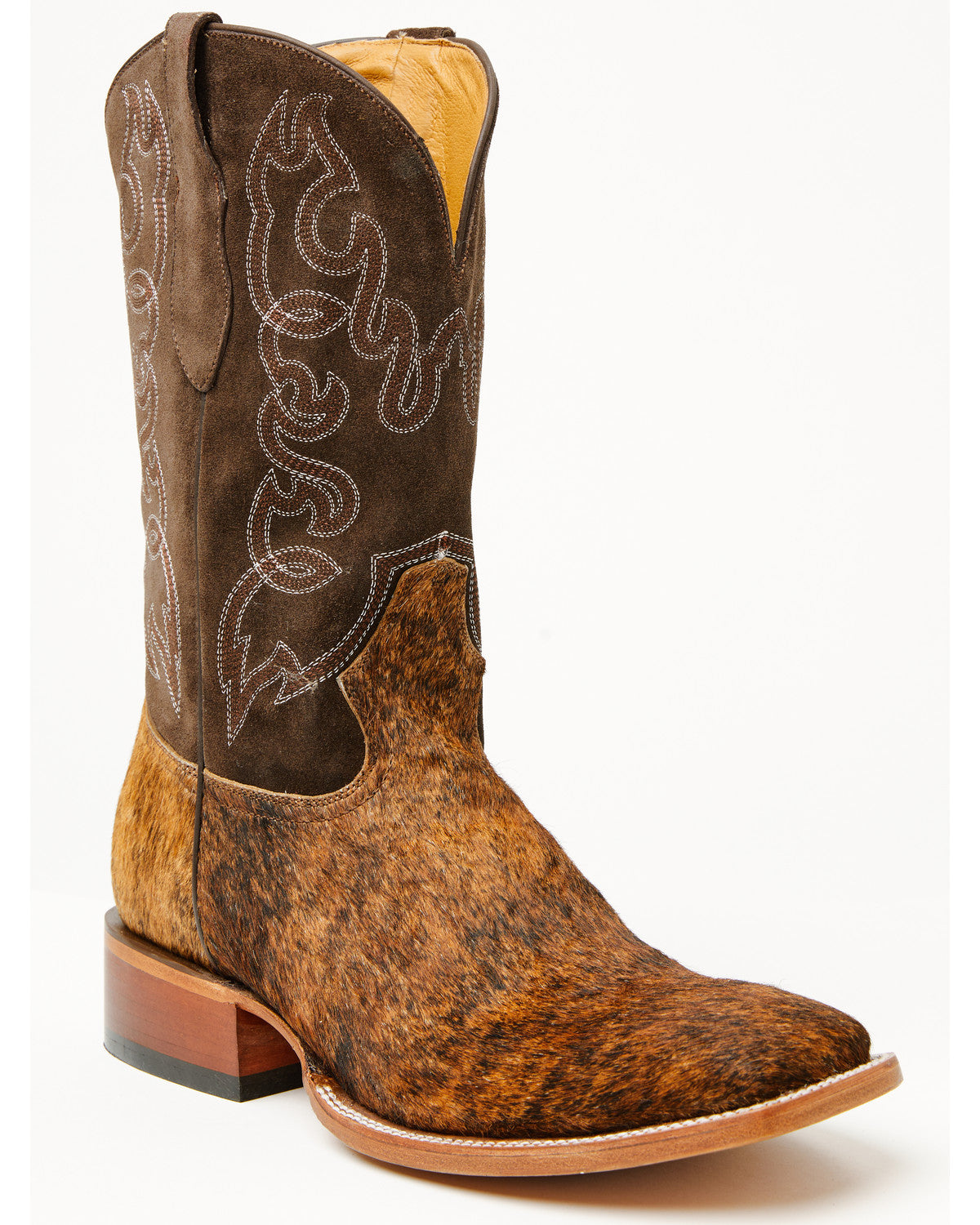 Cody James Men's Badlands Cowhide Western Boots - Broad Square Toe