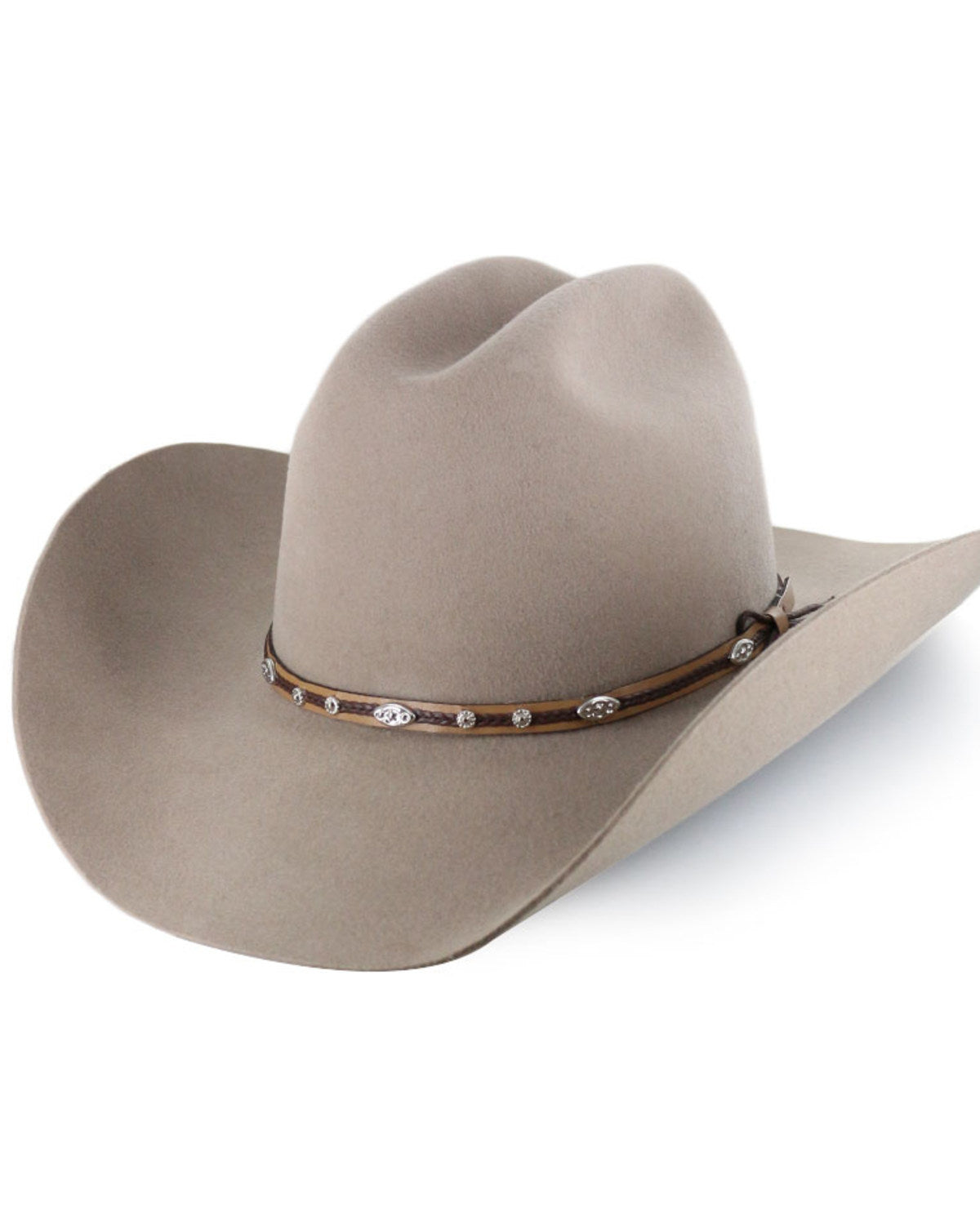 Chapeau Western Cody James 3X Laine Mélangée - Marron - Taille 7 3/8 (59) - Fabriqué USA