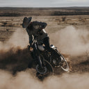 man on a motorcycle