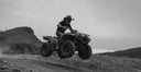 Cowboy Riding An ATV