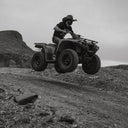 Cowboy Riding An ATV