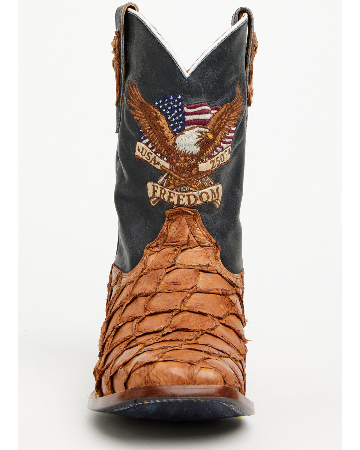 Cody James Men's America 250 Freedom Exotic Pirarucu Western Boots - B