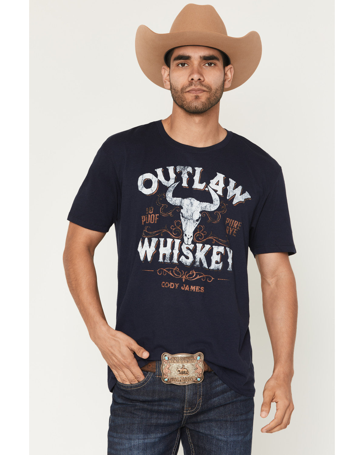 Cody James Men's 100 Proof Short Sleeve Graphic T-Shirt