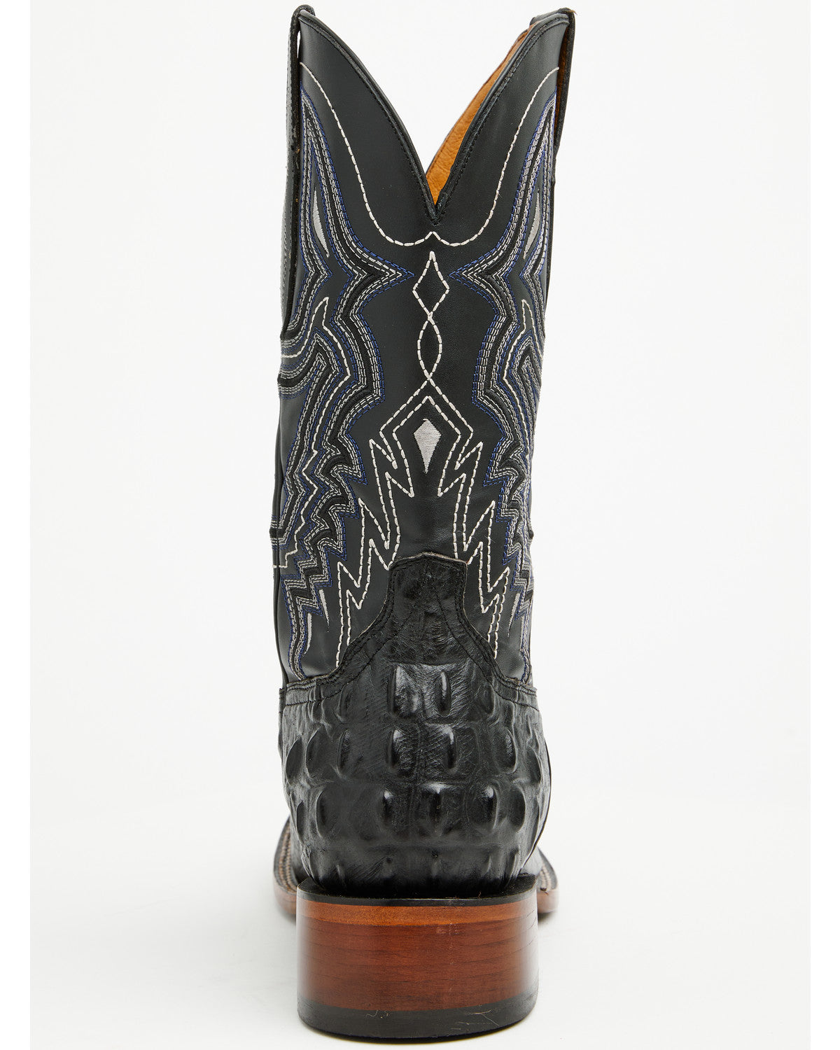 Cody James Men's Croc Print Badlands Western Boots - Broad Square Toe