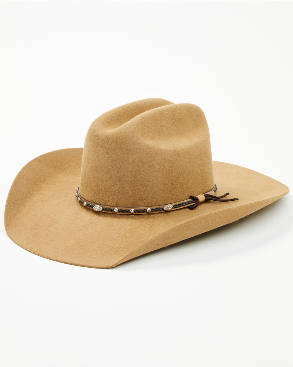 Chapeau de cowboy homme Cody James 3X marron laine mélangée Chapeau de cowboy homme Cody James 3X marron laine mélangée