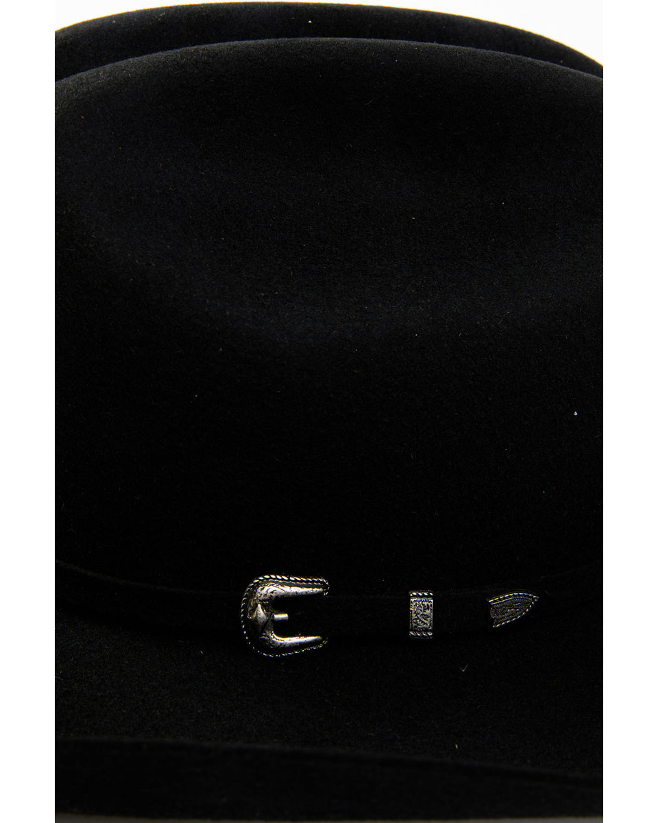 Chapeau Cowboy Cody James 3X - Taille 7 - Marron - Laine Feutrée - Homme