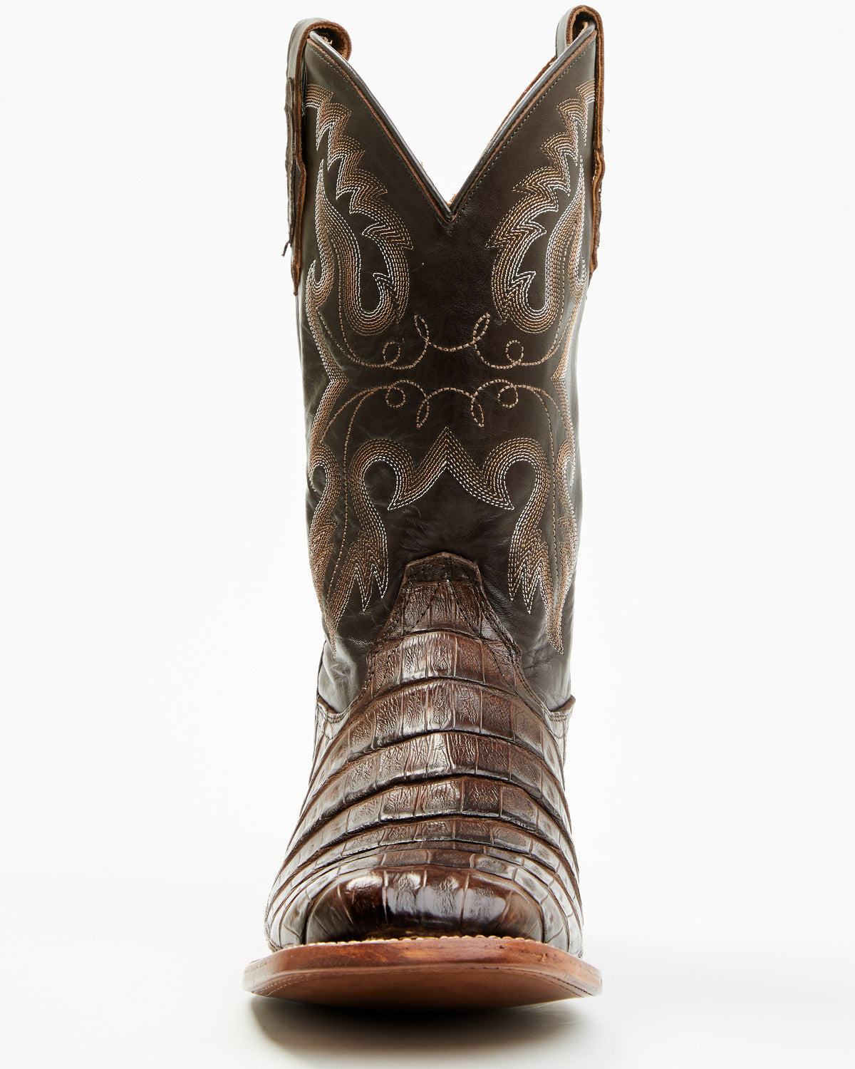 Cody James Men's Exotic Caiman Tail Skin Western Boots - Broad Square
