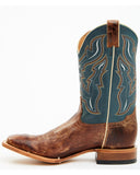 Botas vaqueras Cody James para hombre - Punta cuadrada ancha