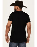 Camiseta gráfica de manga corta "No Regrets Cowboy" de Cody James para hombre