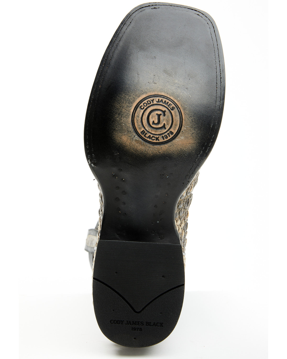 Cody James Black 1978® Men's Tillman Exotic Hornback Alligator Western