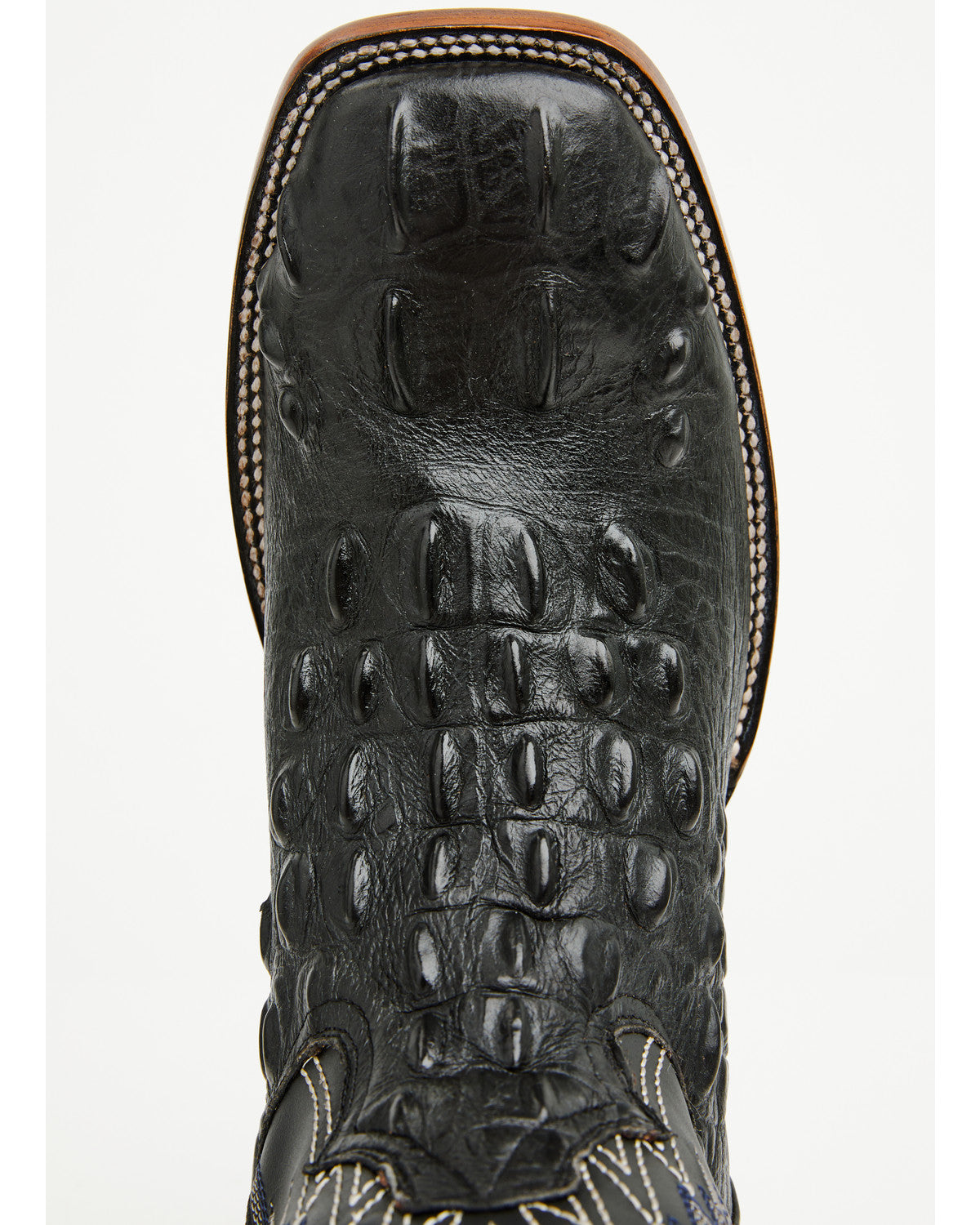 Cody James Men's Croc Print Badlands Western Boots - Broad Square Toe